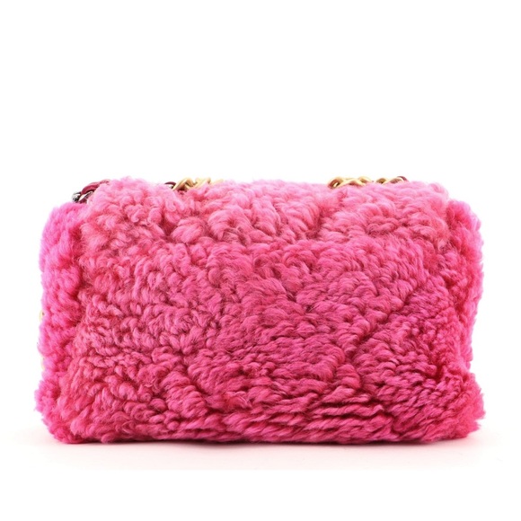 Chanel 19 Flap Bag Sherling Medium Pink - Picture 3 of 8